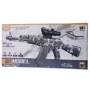 Водяний автомат із гідрогелевими кульками Water Bullet Gun A74 red