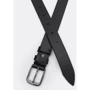 Чоловічий ремінь Borsa Leather чорний (115v1fx75-black): Стать Мужской