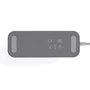 Адаптер BlitzWolf Adapter USB-C to USB-C+4xUSB+HDMI+VGA+RJ45+3.5mm+SD/TF Grey (BW-TH8): Додаткові роз'єми SD+TF Card, 3.5mm Headphone, Ethernet, VGA, HDMI, USB OTG, USB-C