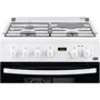 Плита комбинированная Zanussi ZCM65338WА: Количество электрических конфорок 1