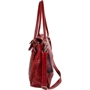 Женская сумка-мешок Laskara красная (LK-10236-red-snake) фото 10