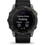 Смарт-часы Garmin Enduro 2 Carbon Gray DLC Titanium with Black UltraFit Nylon Strap (010-02754-01) фото 7