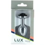 Анальная пробка Lux Active Rose Anal Plug Black в наборе с вибропулей