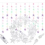 Гирлянда Springos бахрома уличная 2 м 180 LED разноцветная (CL4005) фото 5