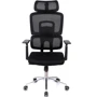 Кресло АКЛАС Арктик BL R-SR LVB-308 Black OS-3000 Black Черное (00144002): Тип для персонала
