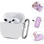Чехол BeCover Silicon Case White (707184) for Apple AirPods 3 фото 1