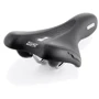 Сідло Selle Royal Premium OPTICA Athletic, 3D Skingel, оббивка Black Astrale, 280х157мм, 370г, unisex, чорне: Матеріал рейки Сталь