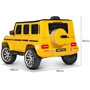 Дитячий електромобіль Bambi Racer Mercedes-Benz G-class, жовтий (M 4214EBLR-6): Матеріал коліс EVA