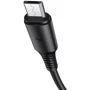 Кабель Borofone USB Cable to Micro USB Coolway 1m Black (BX47): Тип USB Cable - microUSB