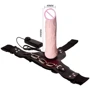 Страпон с вибрацией LYBAILE Baile Jessica Belt Strap On Flesh