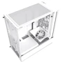 Корпус NZXT H5 Elite White (CC-H51EW-01): Матеріал передній панелі метал