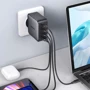 Зарядное устройство Ugreen Wall Charger 3хUSB-C+USB CD226 GaN 100W Gray with USB-C Сable (90575): Кабель в комплекте USB-C