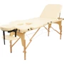 Массажный стол 4FIZJO Massage Table+ Wood W60 Beige (TABLE+W60BEIGE)