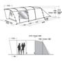 Палатка Easy Camp Palmdale 600 Forest Green (120371)