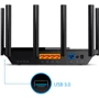 Маршрутизатор Wi-Fi TP-Link Archer AX73: Кількість LAN портів 4