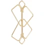 Зажимы для сосков с тяжелой подвеской LOCKINK Nipple Clamps with Heavy Pendant - Golden