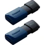 USB-флешка Kingston 64GB DataTraveler Exodia M USB 3.2 Blue (DTXM/64GB-2P)