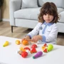 Набір іграшкових продуктів Viga Toys Нарізана їжа з дерева (44579) фото 2