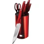 Набор кухонных ножей Berlinger Haus Metallic Line Burgundy Edition 7 предметов (BH 2790)