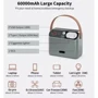 Пусковое Устройство UTRAI Jump Starter CN302 60000 mAh black (39235): Емкость заряжаемого аккумулятора, Ач 60