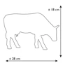 Коллекционная статуэтка корова Cow Parade Brenner Mooters, Size L (46351) фото 2