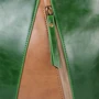 Женская сумка-мешок Laskara зеленая (LK10204-green-taupe): Тип Сумки