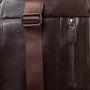Чоловіча сумка планшет Eterno коричнева (RB-A25-2158C): Тип ручки Коротка ручка, Плечовий ремінь