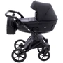 Коляска 2 в 1 Bair Kiwi Plus ECO BKP-15 черный (680894): Количество блоков 2