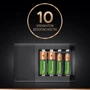 Зарядное устройство Duracell для аккумуляторов CEF15 4 AA VENX CE 1шт. фото 4