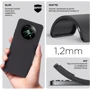 Чохол для телефона ArmorStandart Matte Slim Fit Black для Realme 12 5G (ARM77853): Тип накладка на заднюю часть