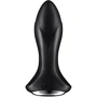 Анальная смарт вибропробка с жемчужным массажем Satisfyer Rotator Plug 1+ Black