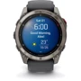 Смарт-часы Garmin Fenix 8 Pro AMOLED 51mm Sapphire Titanium with Graphite/Black Silicone Band (010-03199-11)