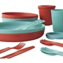 Набор посуды Sea to Summit Passage Dinnerware Set, 2P, 14 Piece, Spicy Orange/Aqua Sea Blue (STS ACK037051-122123) фото 2