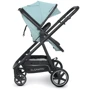 Коляска-трансформер 2 в 1 El Camino Alliance Denim Ash Blue (ME 1069): Материал колес EVA