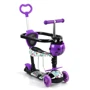 Самокат Best Scooter с защитным бампером фиолетовый (S 9602)