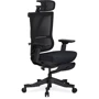 Крісло Mealux S6 Air Fabric Black (HF-S6 F/B)