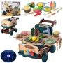 Набір Кухня BK Toys тече вода, посудка, продукти (916-1)