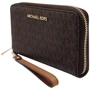 Женский кошелек Michael Kors коричневый (MK0649W): Формат кошелька Горизонтальный