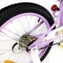 Велосипед детский RoyalBaby Chipmunk MM Girls 16", OFFICIAL UA, фиолетовый: Диаметр колес, дюймов 16