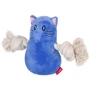Игрушка для собак Кот с пищалкой GiGwi Catch&fetch плюш 15 см (75034)