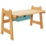 Парта с тумбой (в цвете) EkoKids-2color: Ширина, см 128