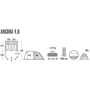 Палатка High Peak Ancona 4.0 Nimbus Grey
