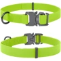 Ошейник WAUDOG Waterproof, водостойкий, пряжка кобра 15 мм 20-40 см салатовый (27145)