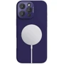 Чехол для iPhone Nillkin Silicone LensWing Prop Magnetic Deep Purple for iPhone 16 Pro Max: Цвет фиолетовый