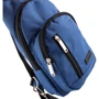 Мужская сумка-слинг DNK Leather синяя (DNK-JOKER-4-BAG-2): Фактура Тканая, Матовая