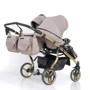 Универсальная коляска для двойни 2 в 1 Tako Laret Imperial Duo Beige (T-LI-DUO-02) фото 7