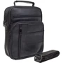 Мужская сумка через плечо Buffalo Bags черная (SHIM7457A-black)