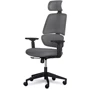 Офисное кресло Mealux Leo Air Plus Dark Grey (Y-546 KBG): Тип для персонала
