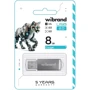 USB-флешка Wibrand 8Gb Cougar USB 2.0 Silver (WI2.0/CU8P1S): Стандарт USB USB 2.0
