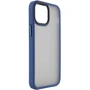 Чохол для iPhone Mobile Case TPU+PC Metal Buttons Blue для iPhone 13: Колір синий